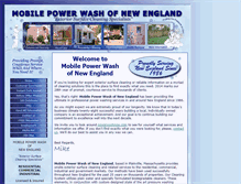 Tablet Screenshot of powerwashnow.com